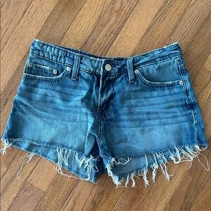 Lucky Brand - Denim Frayed Hem Women Shorts